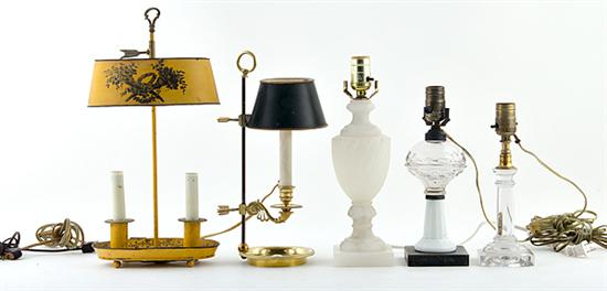 Collection of candlesticks and