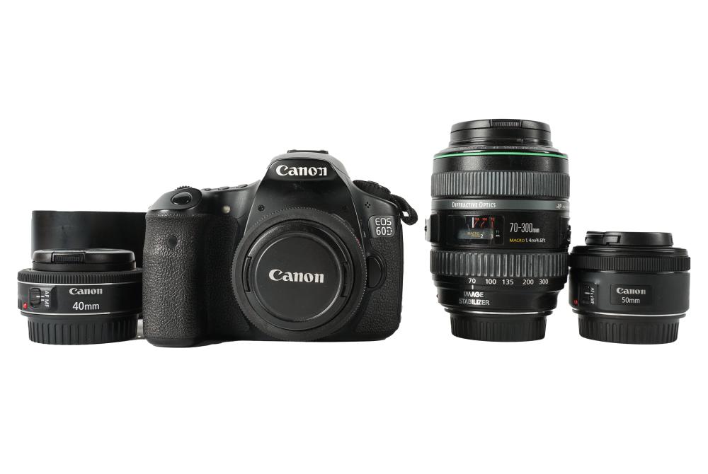 COLLECTION OF CANON CAMERAS &
