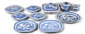COLLECTION OF CANTON BLUE AND