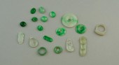 COLLECTION OF CARVED JADE ITEM