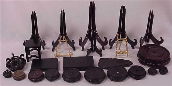 Collection of carved Oriental