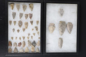 COLLECTION OF CARVED STONE ARR