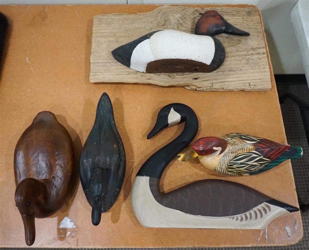 COLLECTION OF CARVED WOOD AND OTHER