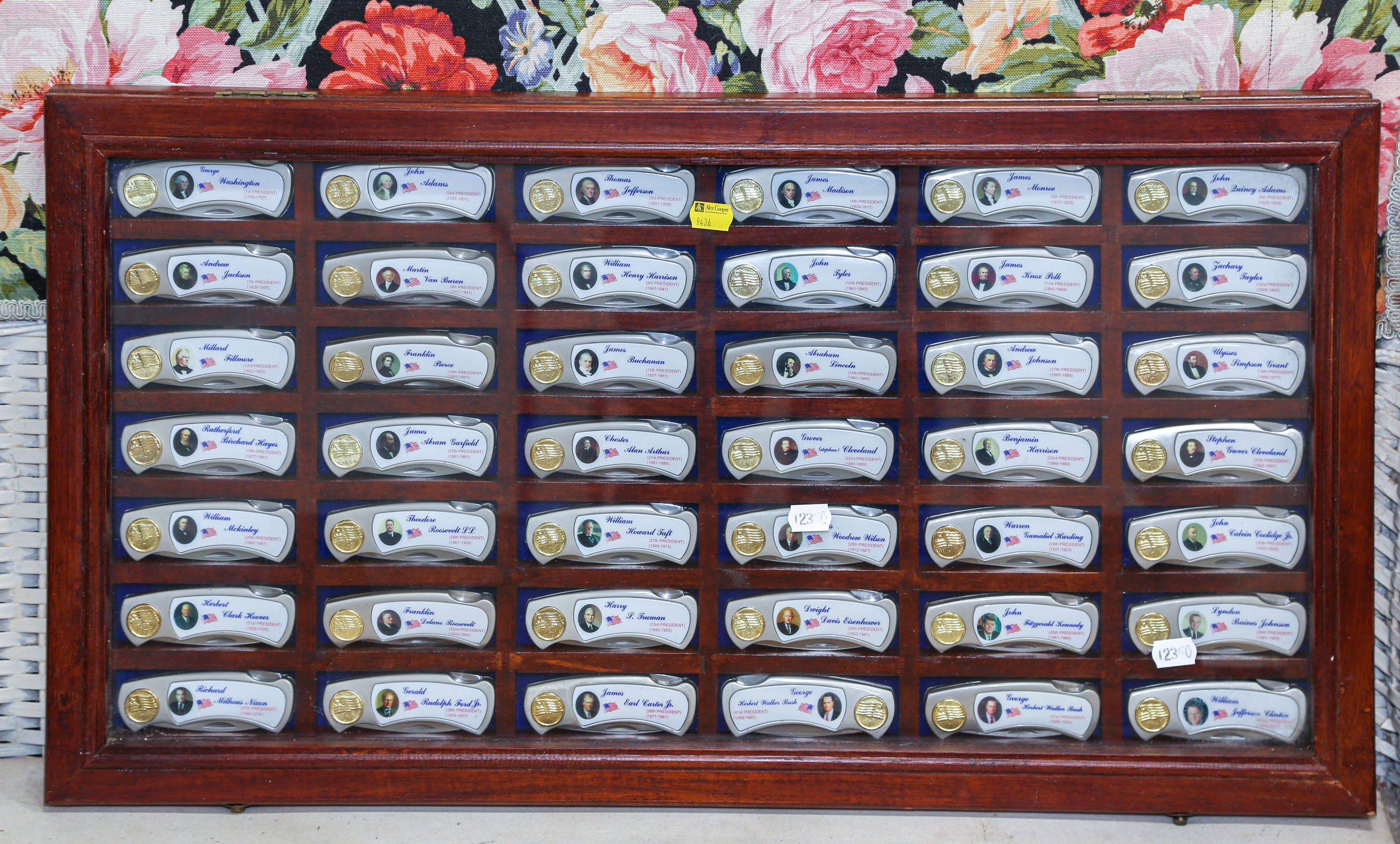 COLLECTION OF CASED FOLDING