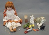 COLLECTION OF CAST METAL TOY T