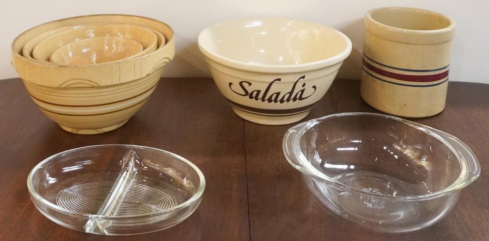 COLLECTION OF CERAMIC AND PYREX