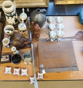COLLECTION OF CERAMIC STEINS,
