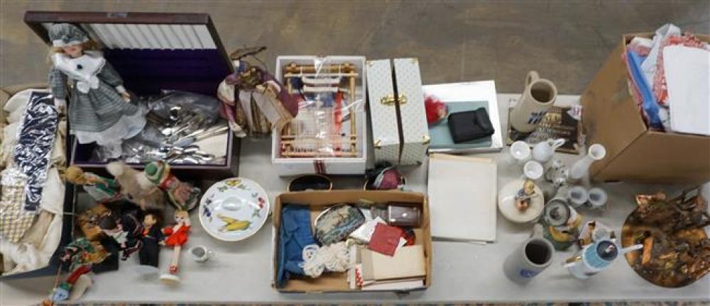 COLLECTION OF CERAMICS, A HUMMEL