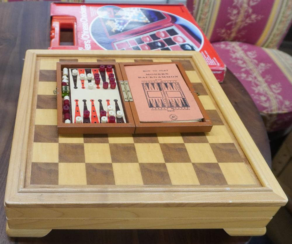 COLLECTION OF CHESS BOARD,