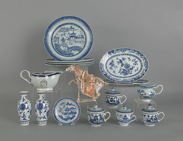 Collection of Chinese blue and