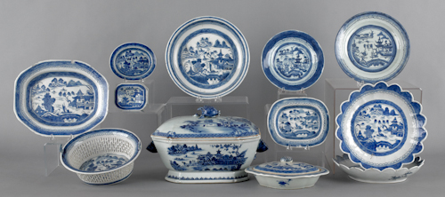 Collection of Chinese blue and
