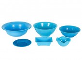 COLLECTION OF CHINESE BLUE PEK