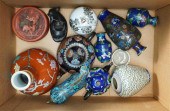 COLLECTION OF CHINESE CLOISONN