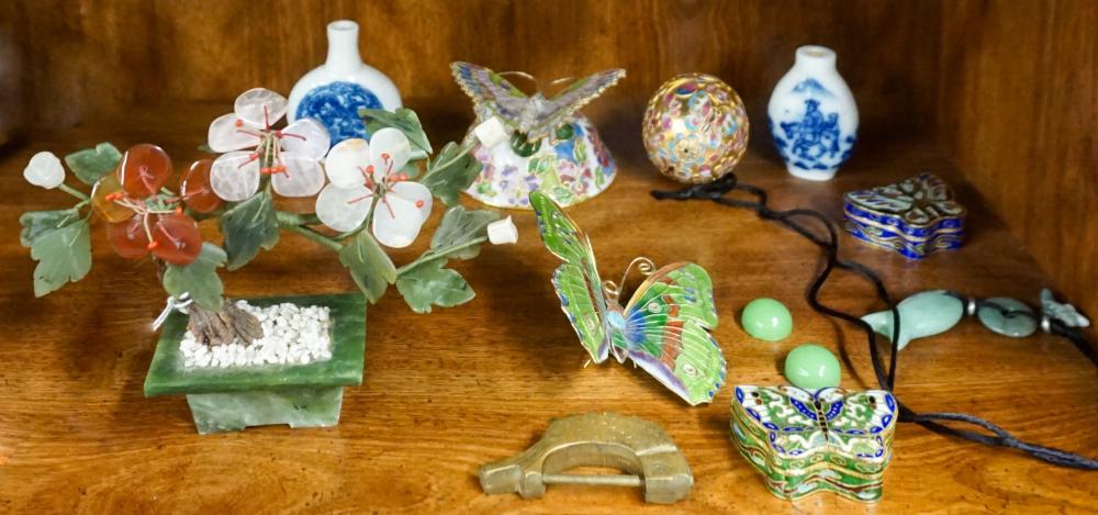 COLLECTION OF CHINESE ENAMEL AND