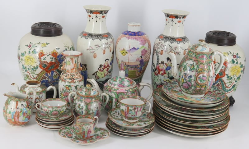 COLLECTION OF CHINESE EXPORT