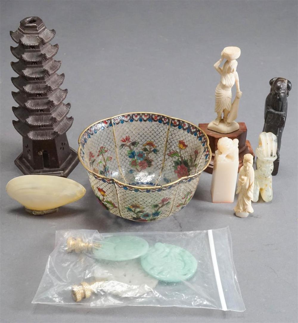 COLLECTION OF CHINESE HARDSTONE,