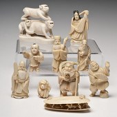 Collection of Chinese Ivory Ca