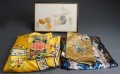 COLLECTION OF CHINESE SILK EMB