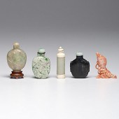 Collection of Chinese Snuff Bo