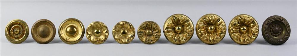 COLLECTION OF CLOAK PINS (CURTAIN