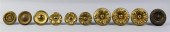 COLLECTION OF CLOAK PINS (CURT