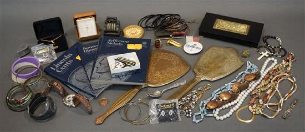 COLLECTION OF COINS AND COSTUME