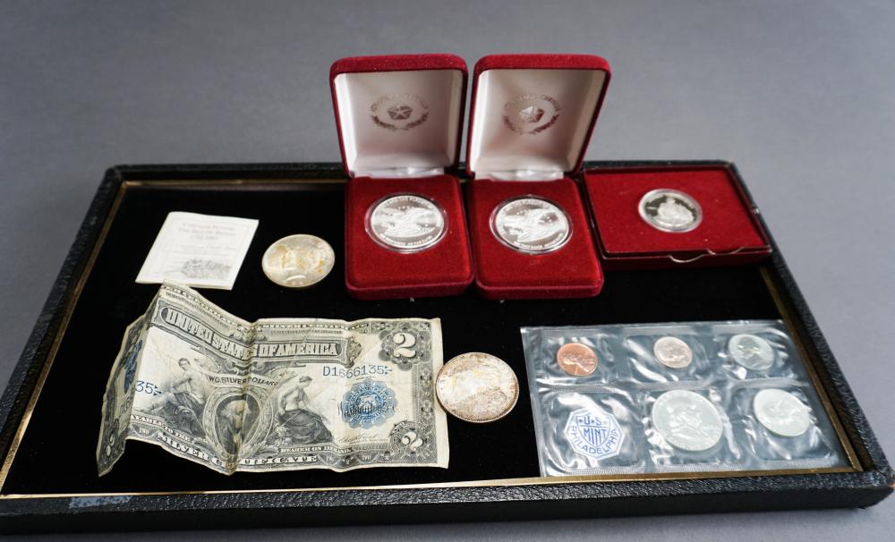 COLLECTION OF COINS AND