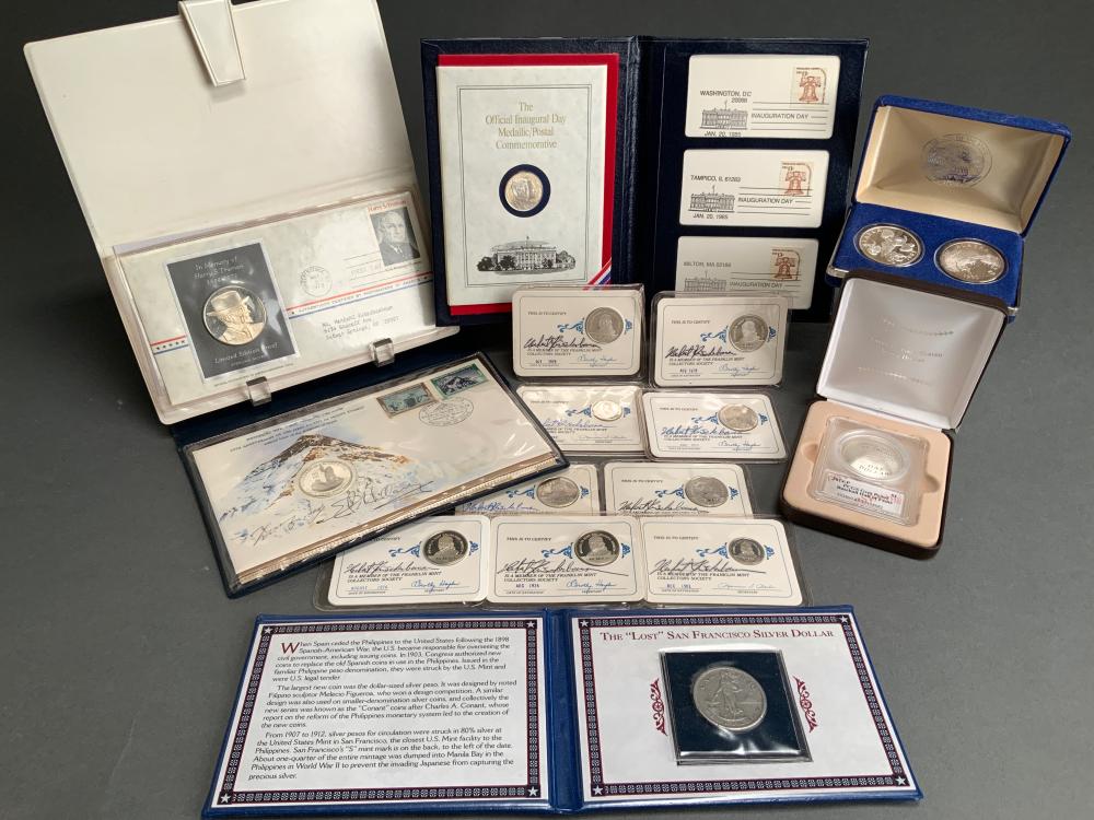 COLLECTION OF COMMEMORATIVE