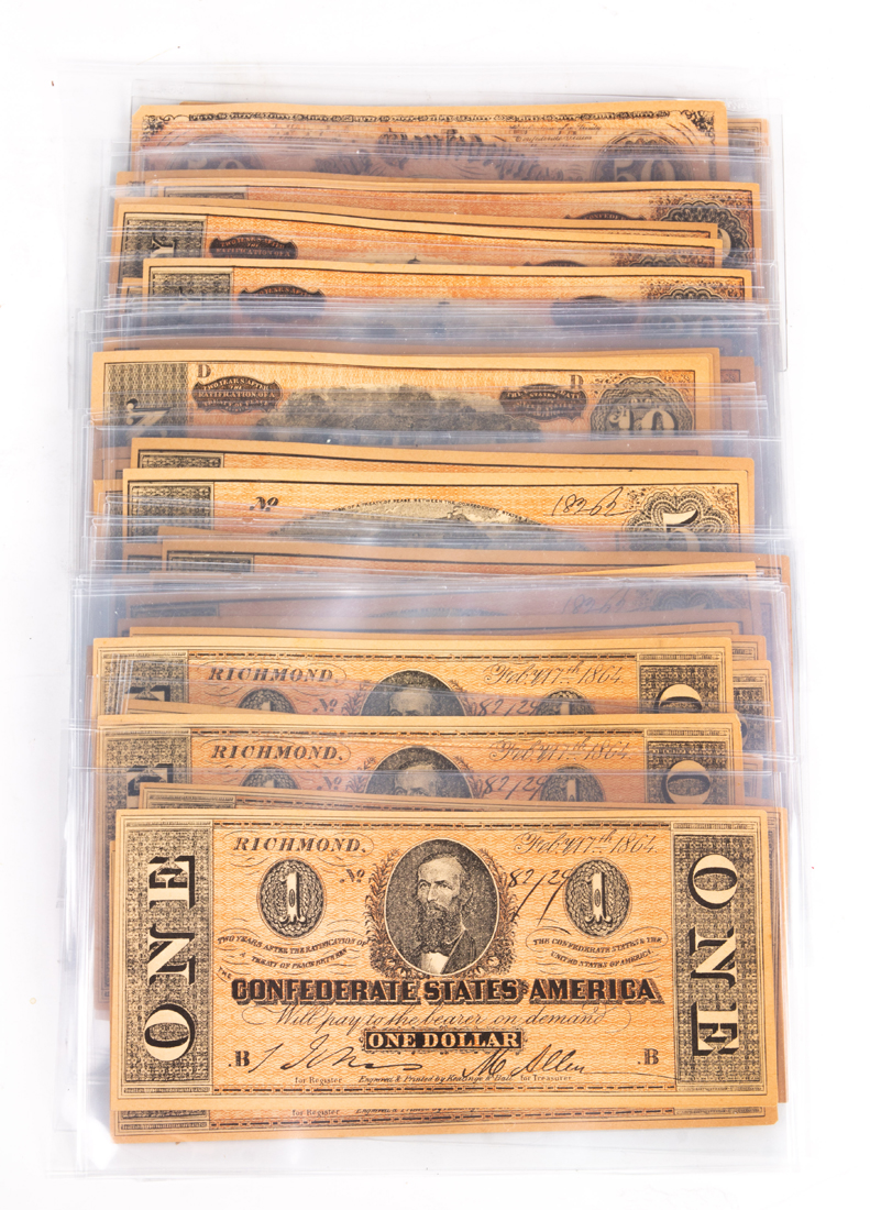 COLLECTION OF CONFEDERATE STYLE