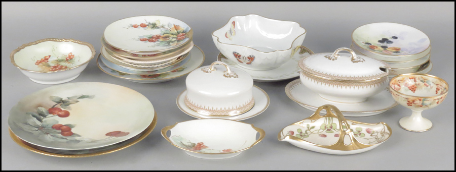 COLLECTION OF CONTINENTAL PAINTED