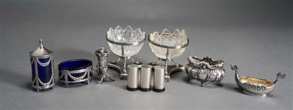 COLLECTION OF CONTINENTAL SILVER