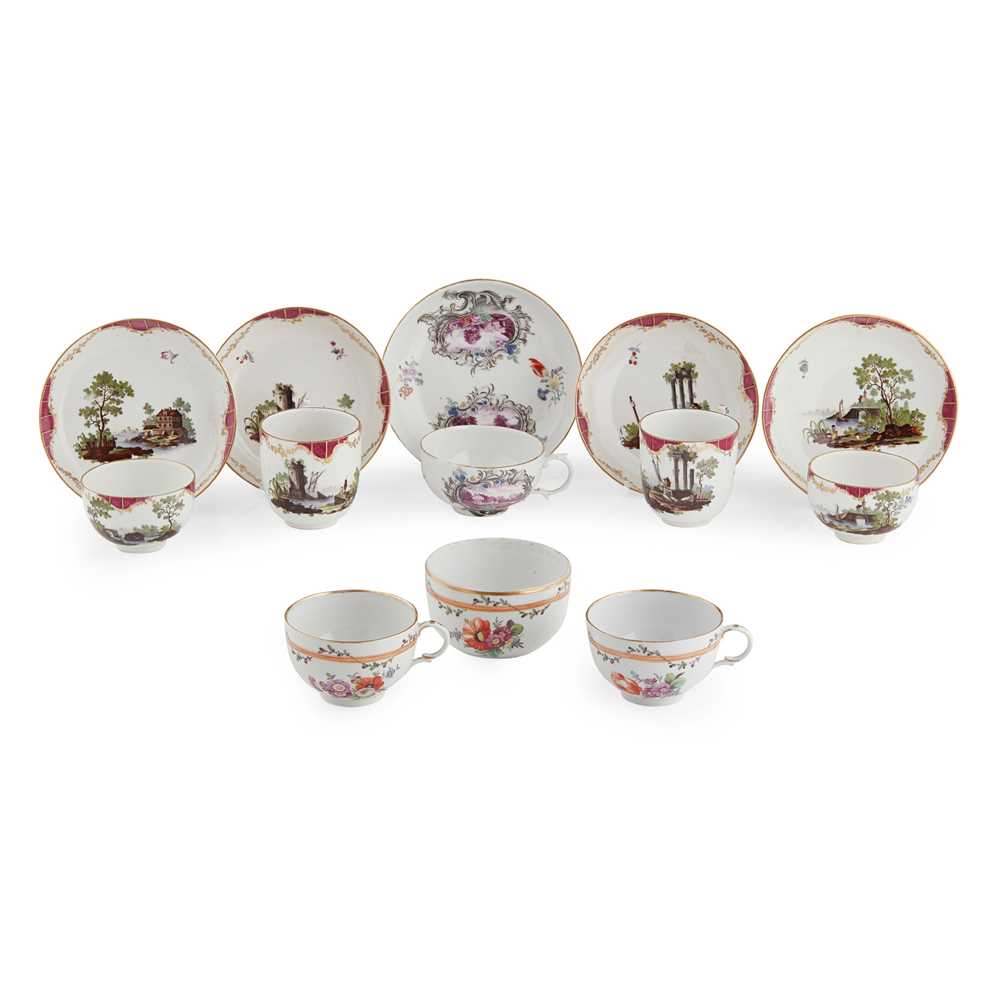 COLLECTION OF CONTINENTAL TEAWARE