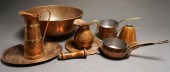 COLLECTION OF COPPERWARE INCLU