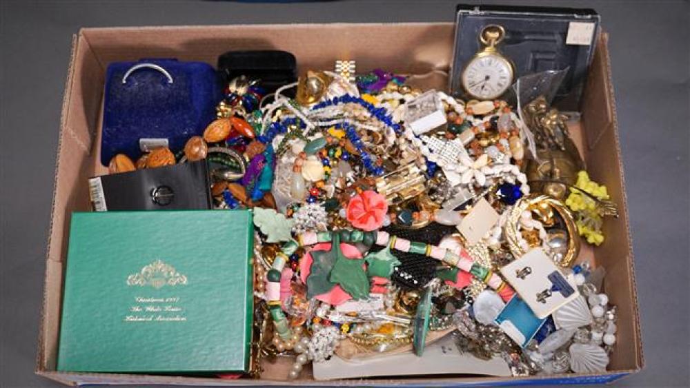 COLLECTION OF COSTUME JEWELRY, A