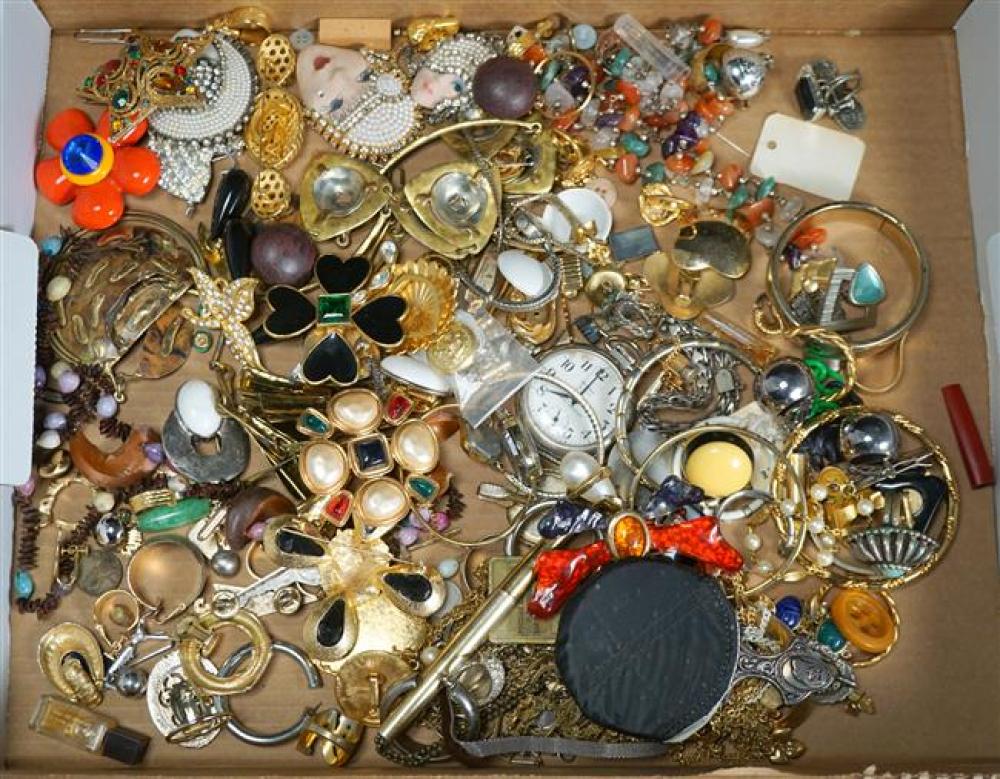 COLLECTION OF COSTUME JEWELRY,