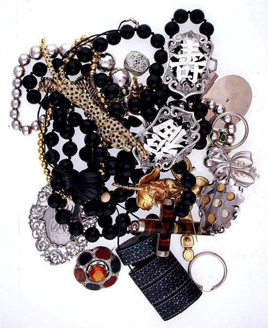 Collection of costume jewelry large