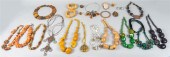 COLLECTION OF COSTUME JEWELRYC