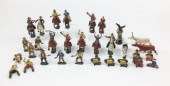 COLLECTION OF COWBOY LEAD FIGU