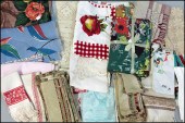 COLLECTION OF CROCHETED AND PR