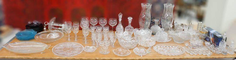 COLLECTION OF CRYSTAL AND GLASS