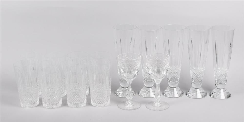 COLLECTION OF CRYSTAL AND GLASSWARE