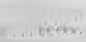 COLLECTION OF CRYSTAL AND GLAS