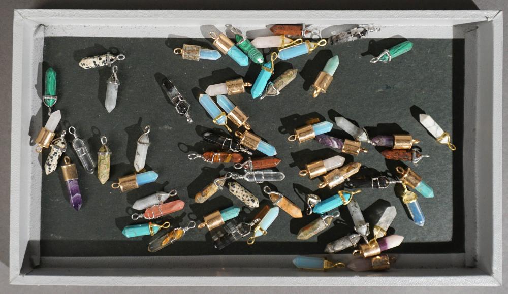 COLLECTION OF CRYSTAL, STONE AND