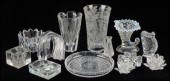 COLLECTION OF CRYSTAL TABLE AR