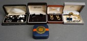 COLLECTION OF CUFF-LINKS AND T