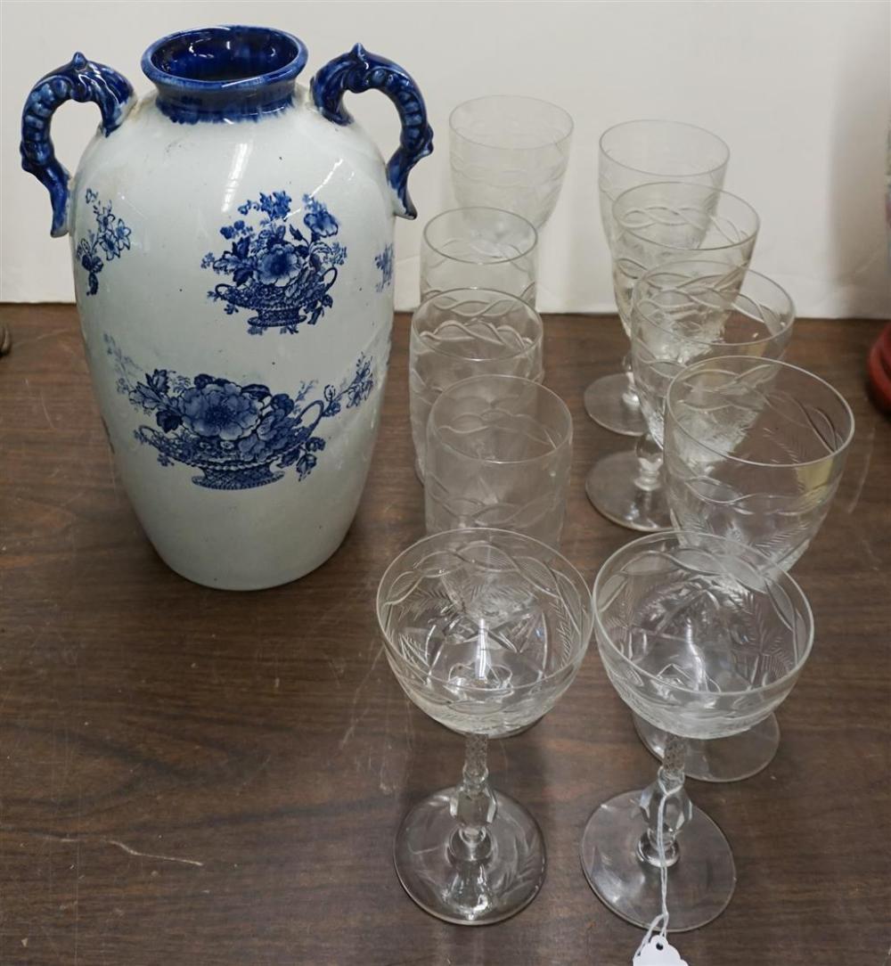 COLLECTION OF CUT CRYSTAL