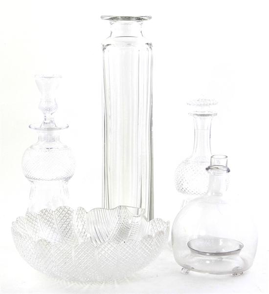 Collection of cut-crystal