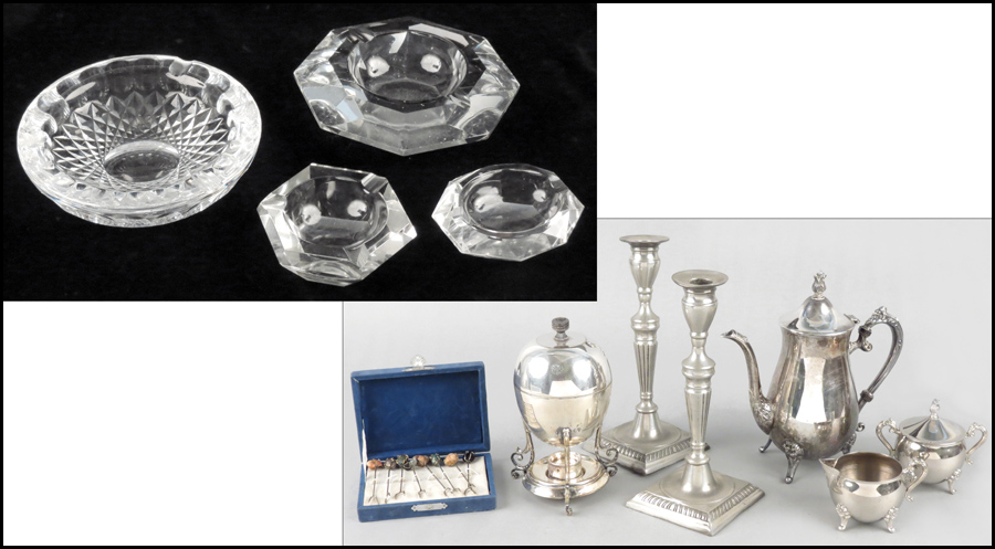 COLLECTION OF DECORATIVE ITEMS.