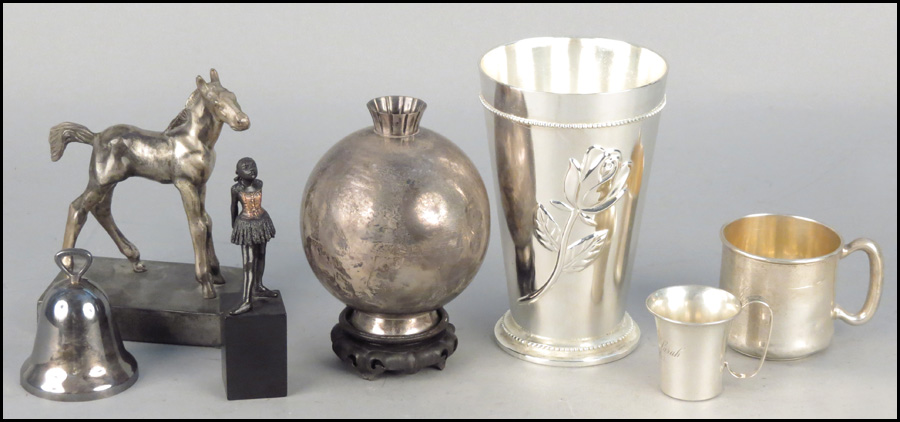 COLLECTION OF DECORATIVE ITEMS.