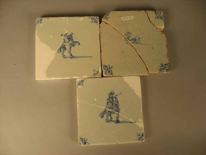 Collection of delftware blue &